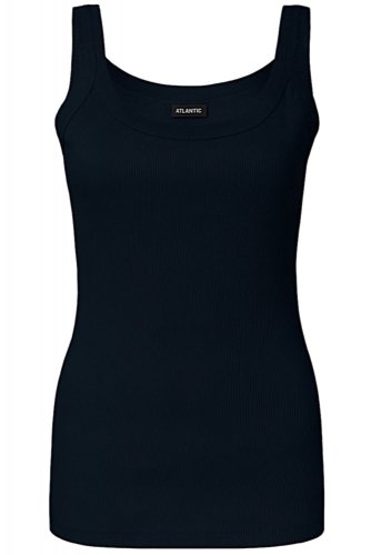 Dámske tričko na ramienkach - Tmavomodré - Veľkosť: S, Farba: Tmavomodrá