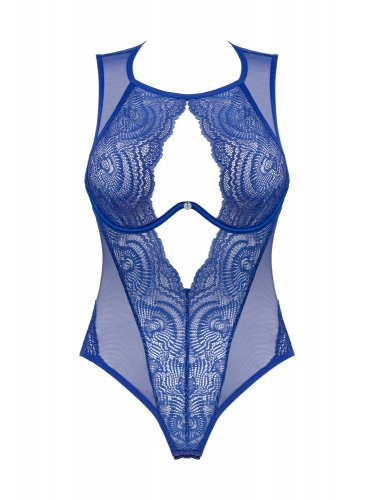 Sexy body Giselia - MODRÉ - Veľkosť: XS/S, Farba: Modrá