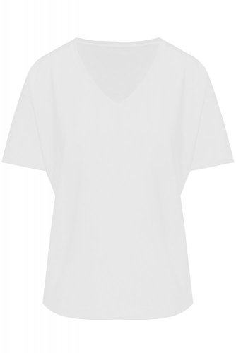 Dámske voľné tričko Patty - BIELE - Veľkosť: L, Farba: Biela